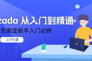 lazada 从入门到精通,跨境东南亚新手入门必修(14节课)
