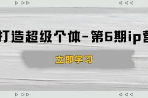 ip营：商业认知,产品设计,成交演练,解决知识变现难题