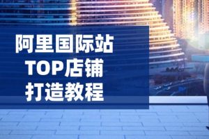 阿里国际站TOP店铺打造教程:涵盖平台到高阶,解决运营难题,提升询盘