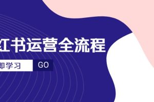 小红书运营全流程，爆款选题文案，视频制作技巧，进阶达人宝典