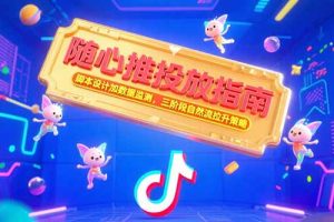 随心推投放指南，脚本设计加数据监测，三阶段自然流拉升策略