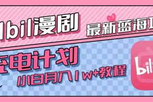 最新蓝海项目，B站充电计划，小白也能月入1w+