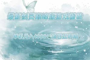 ，单机稳定4000+操作简单好上手