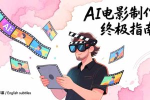 AI电影制作终极指南:从创意到成片,系统掌握智能影视全流程实战课(中英字幕)