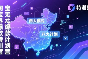 淘宝无界爆款训练营:2026年1月杭州线下高端集训课,3天构建两大模式八大计划体系