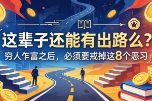 关于人生两篇付费文章【这辈子还能有出路么?】【穷人乍富之后,必须要戒掉这8个恶习】